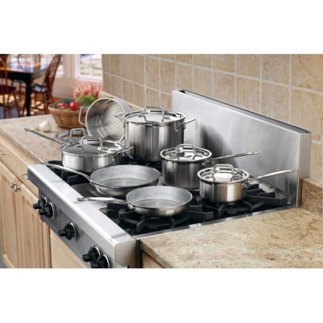 Cuisinart MultiClad Pro 12 Piece Stainless Steel Cookware Set – Goods 2 ...